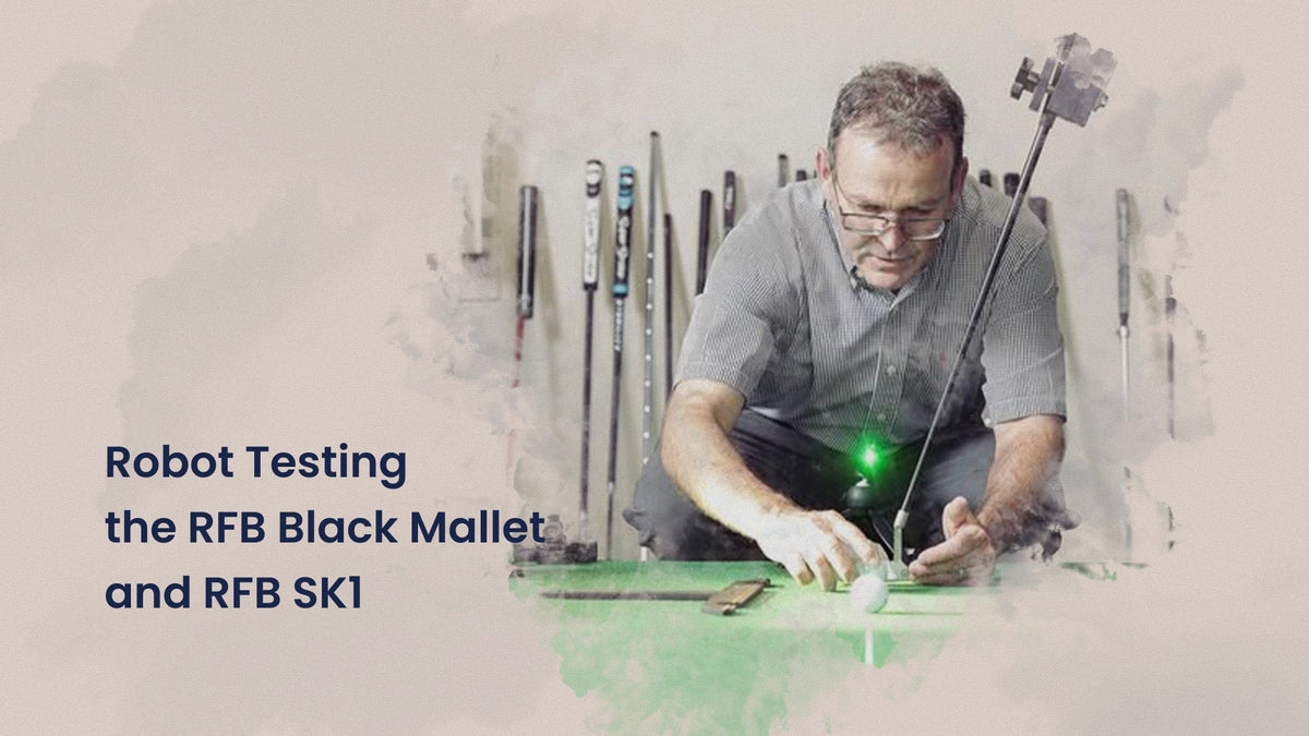 Blair Philip robotic putter testing of the Incred RFB putter