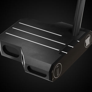 Black Mallet DS Putter – top view | Incred Golf custom putter
