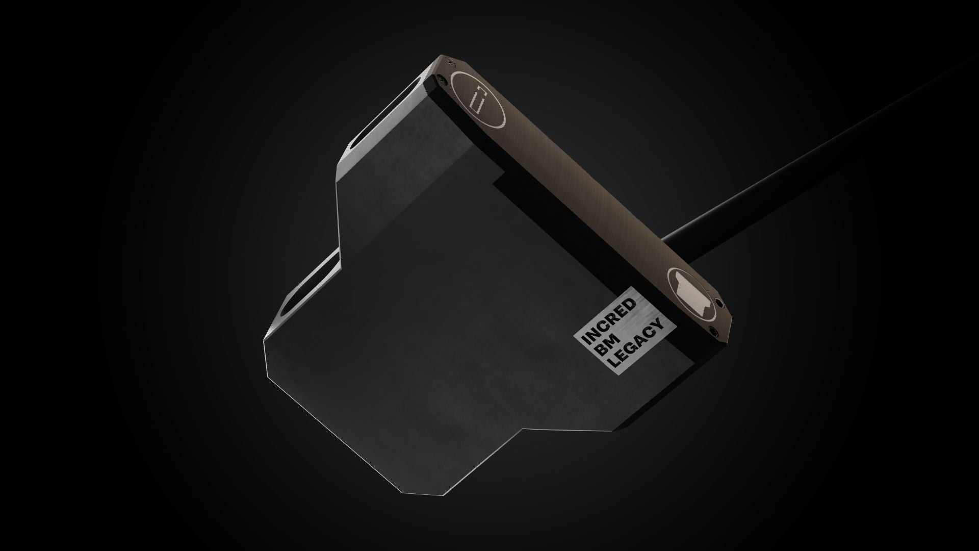 Black Mallet DS Putter