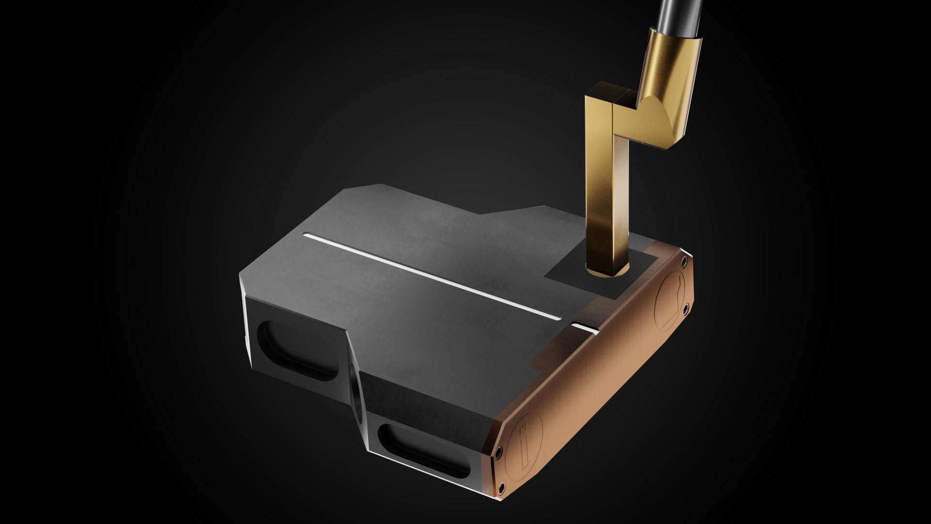 Black Mallet Legacy OS Putter