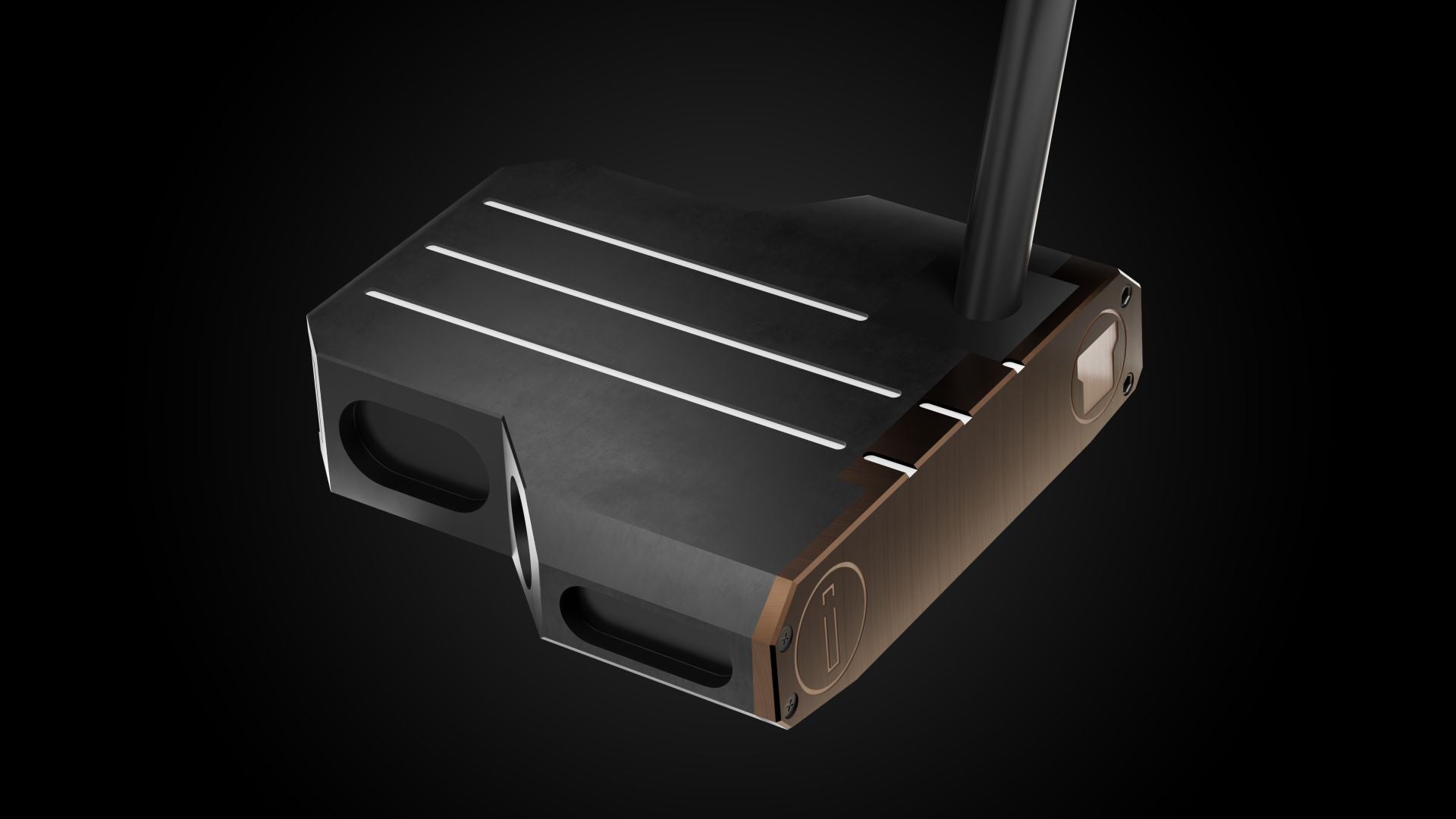 Black Mallet DS Putter