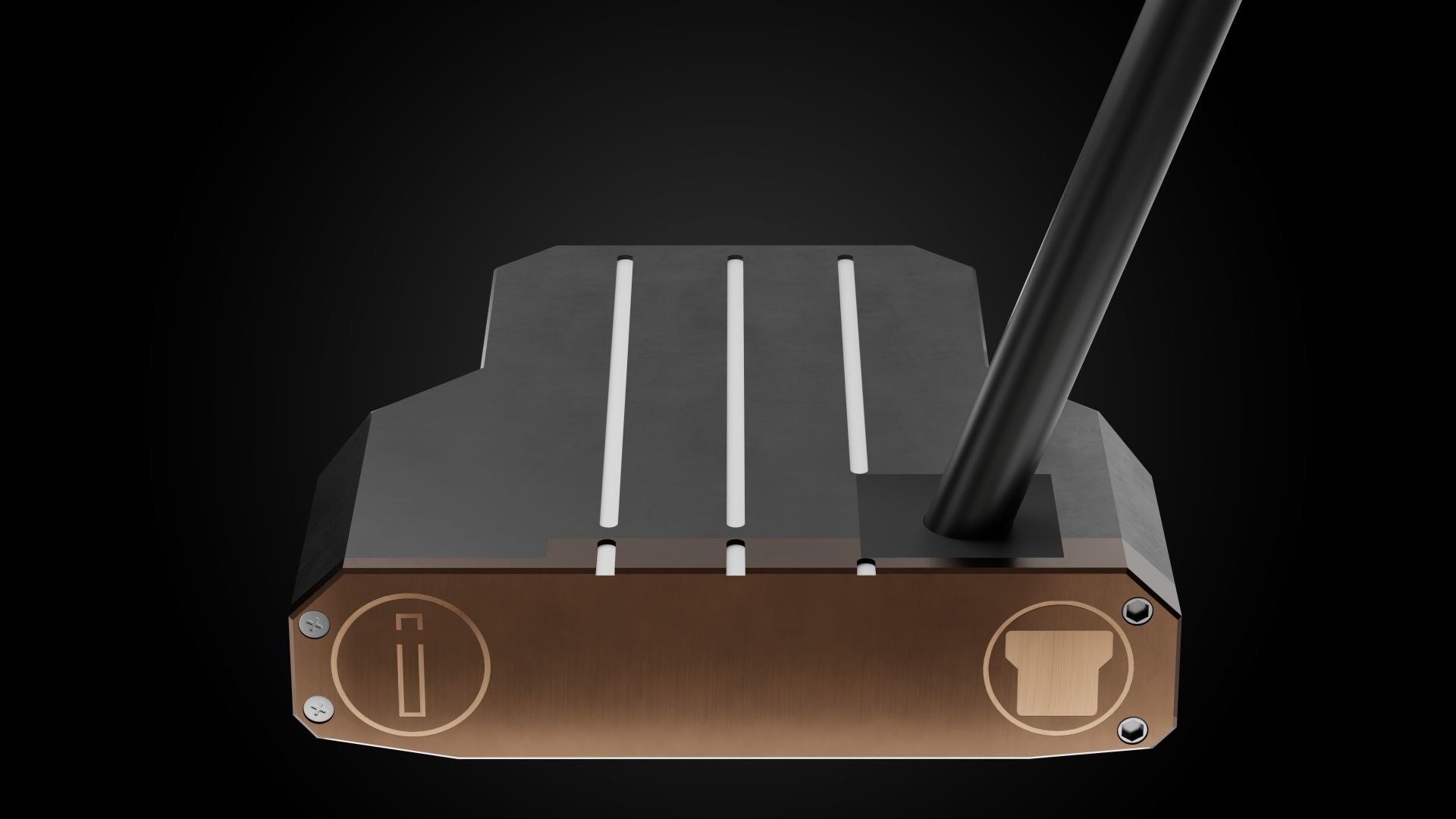 Black Mallet DS Putter