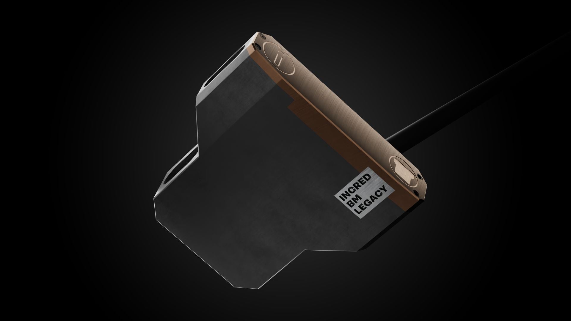 Black Mallet DS Putter