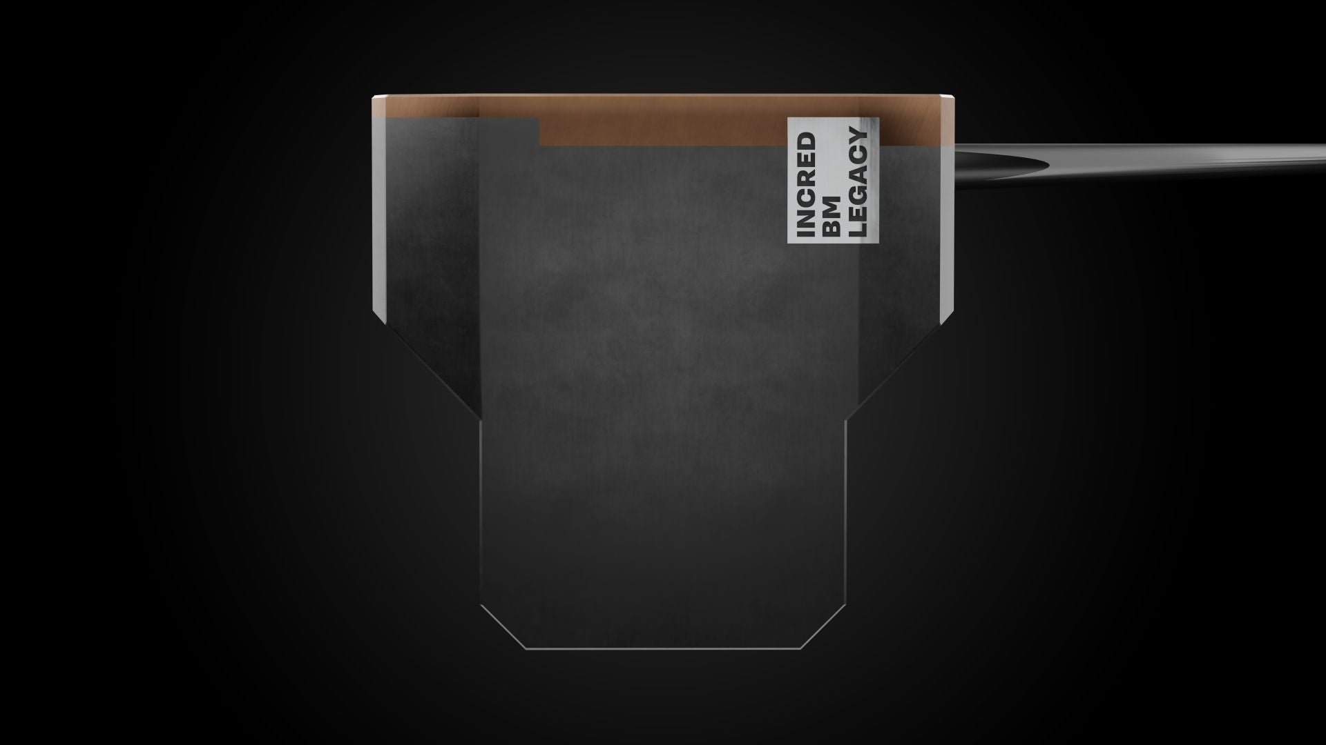 Black Mallet DS Putter