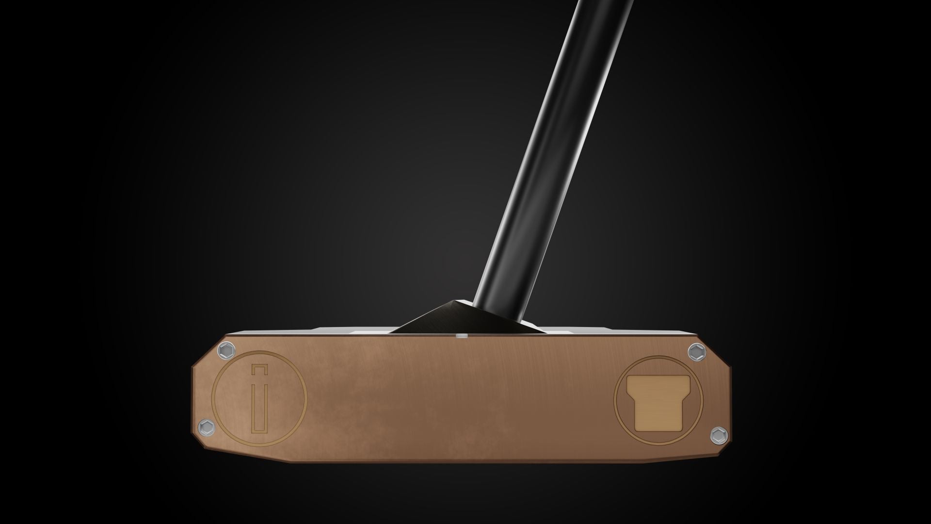 RFB Black Mallet Putter