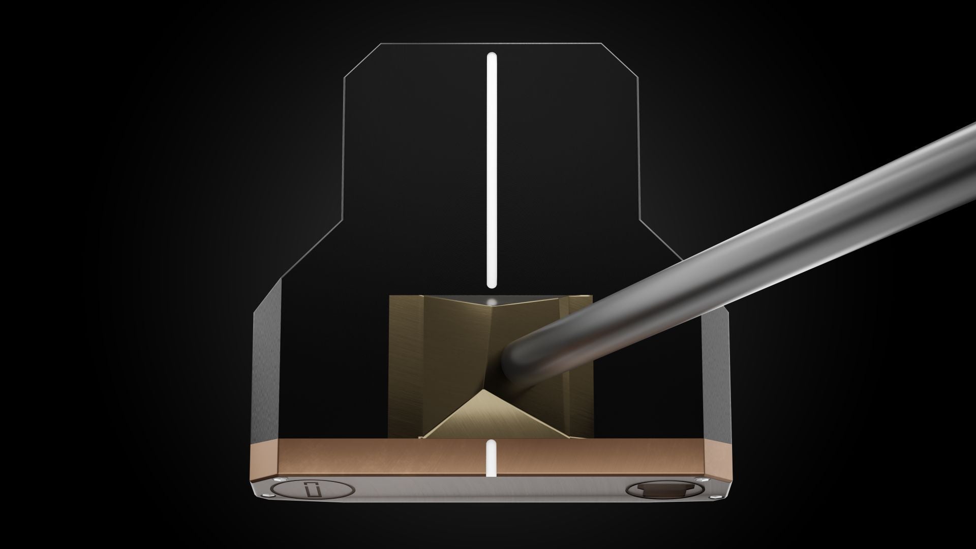 RFB Black Mallet Putter