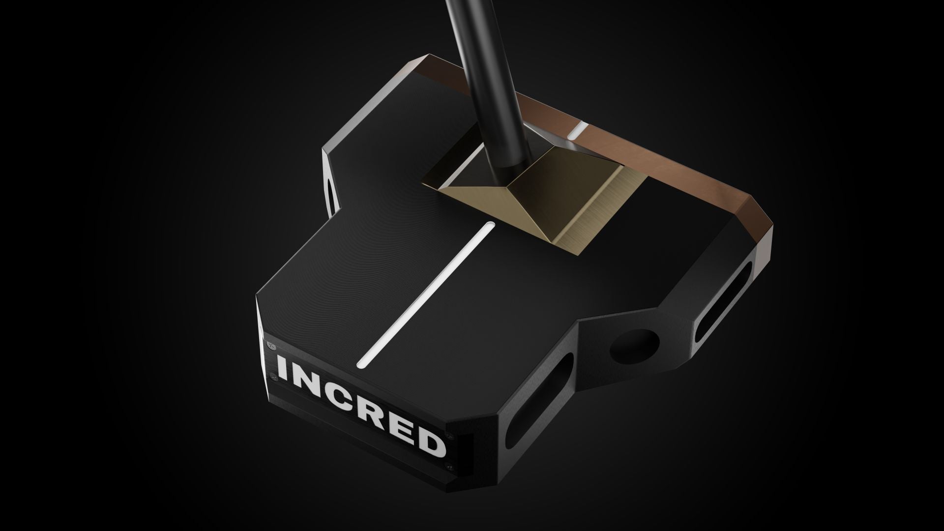 RFB Black Mallet Putter