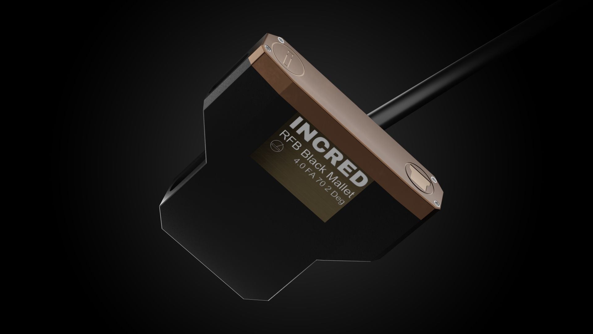 RFB Black Mallet Putter