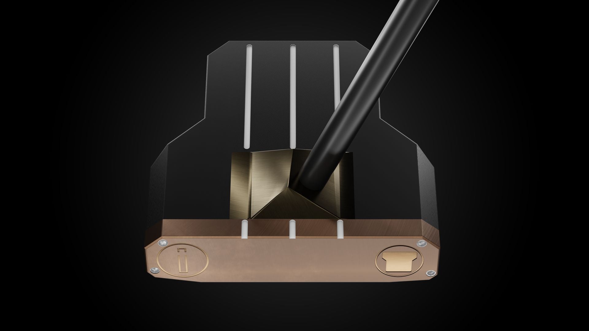 RFB Black Mallet Putter