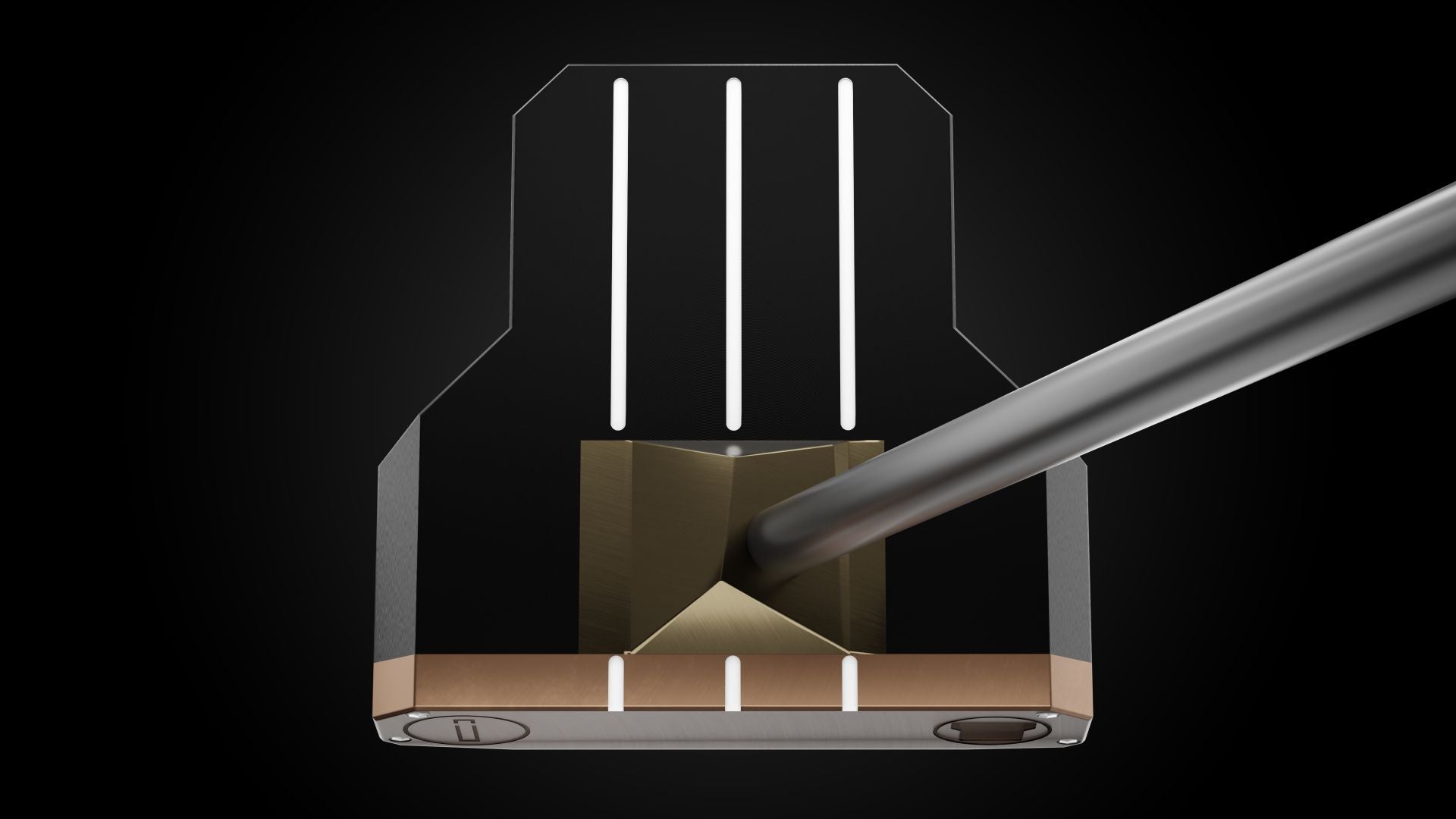 RFB Black Mallet Putter