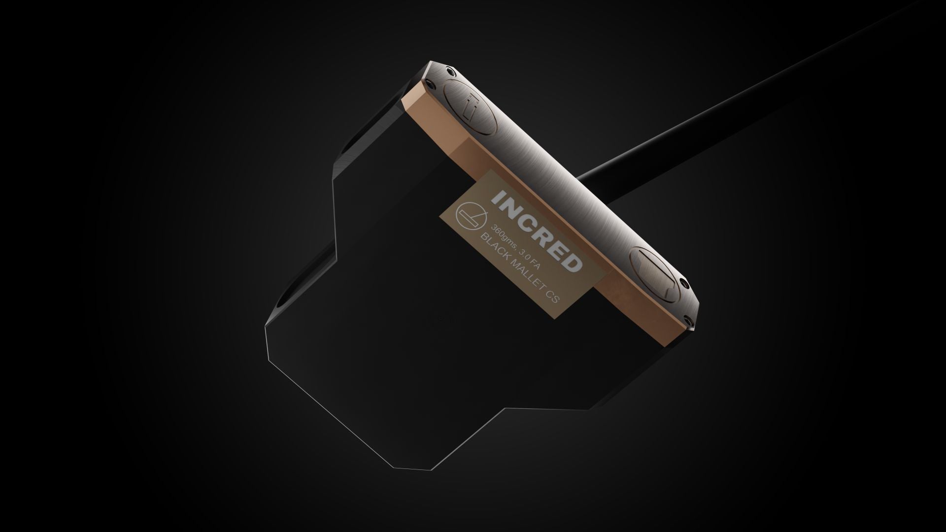 Black Mallet CS Putter