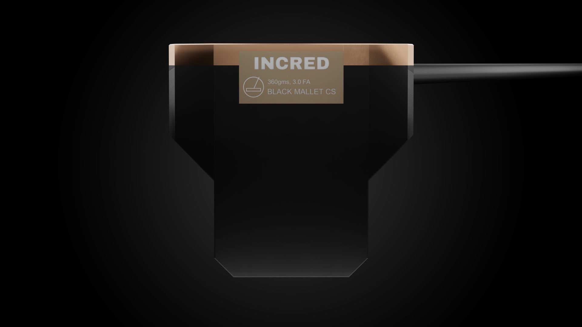 Black Mallet CS Putter