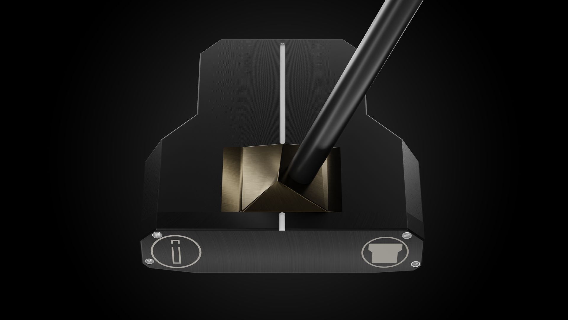 RFB Black Mallet Putter