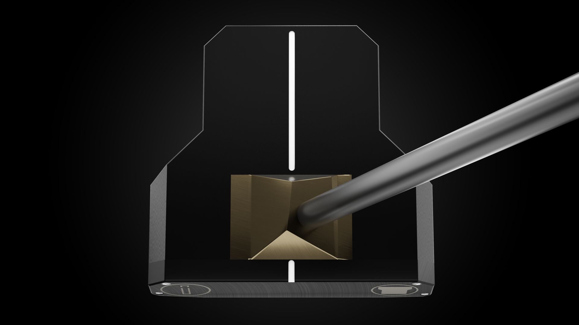 RFB Black Mallet Putter