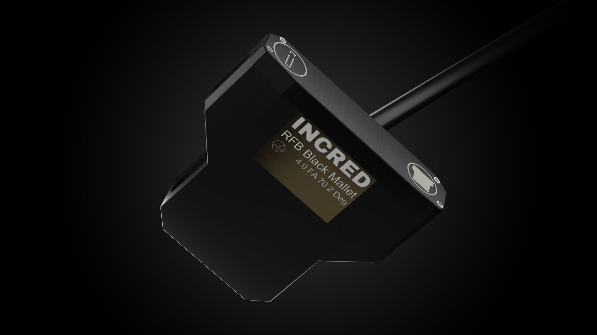 RFB Black Mallet Putter