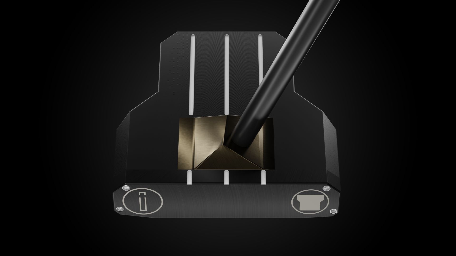 RFB Black Mallet Putter