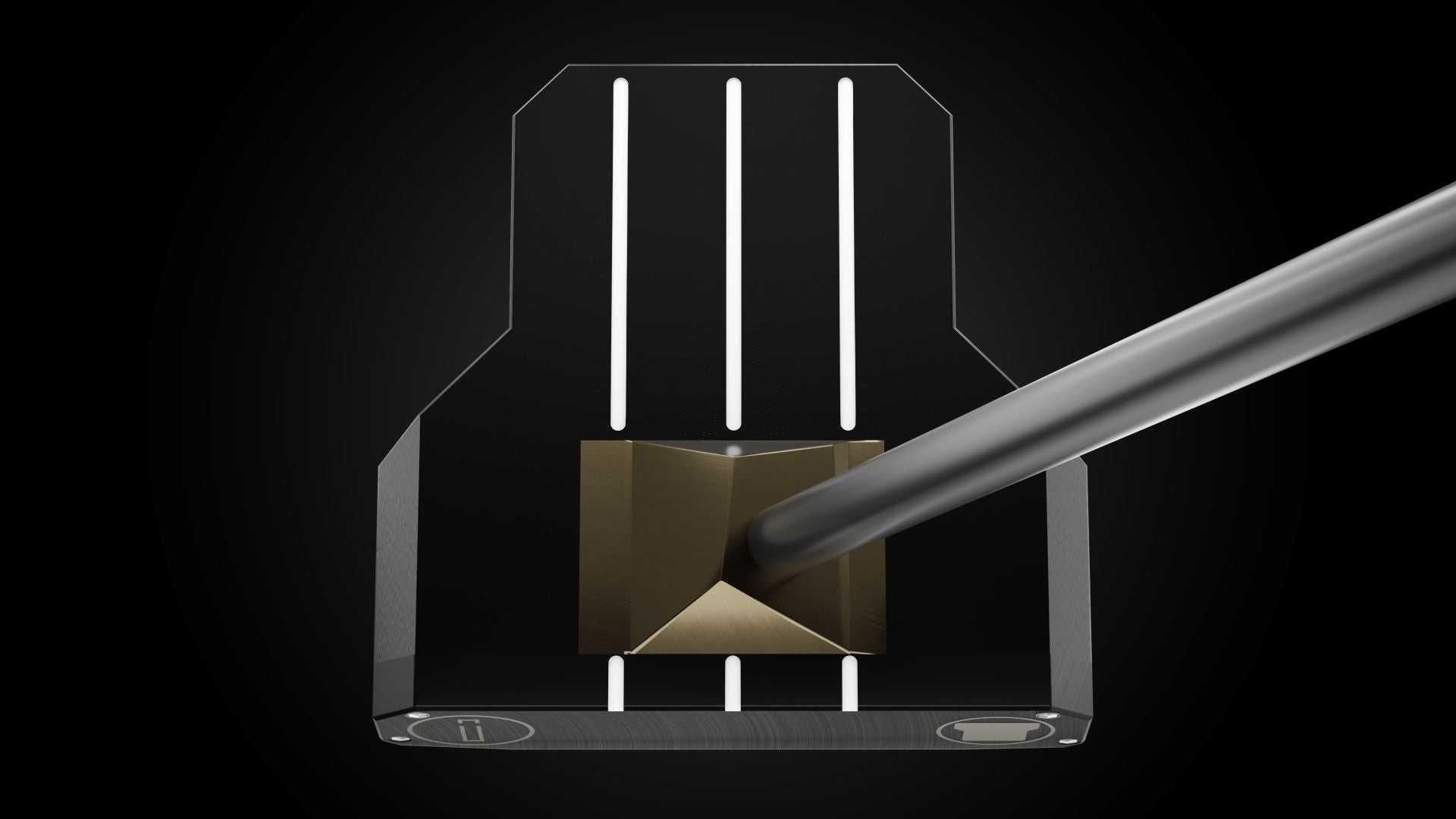 RFB Black Mallet Putter