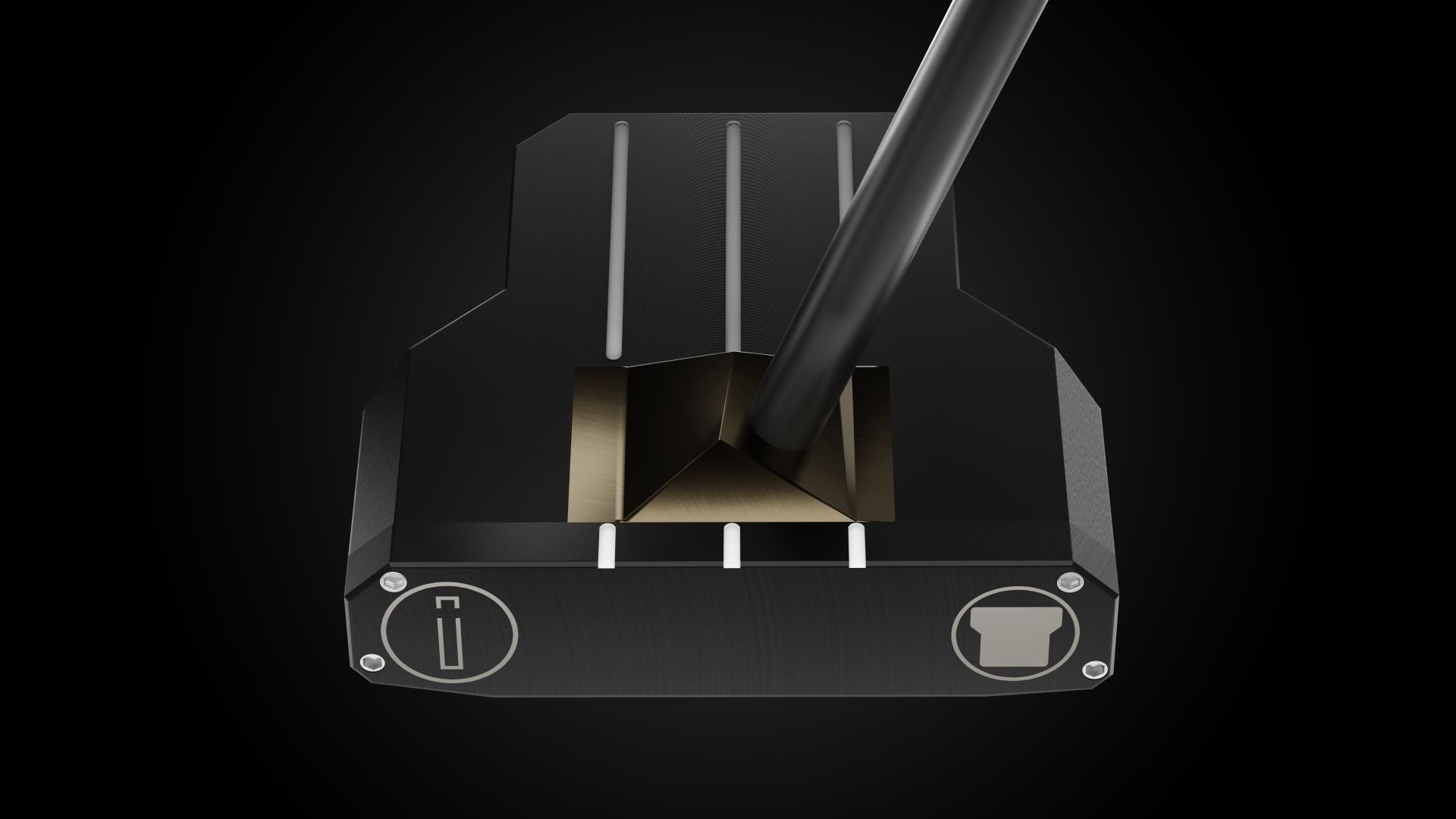 RFB Black Mallet Putter