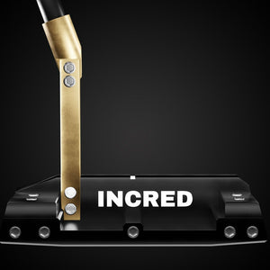 Blade Legacy Putter – face-down balance position | Incred Golf custom putter