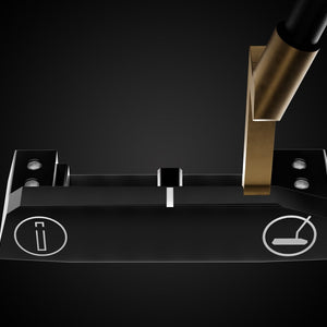 Blade Legacy Putter – address view | Incred Golf custom putter