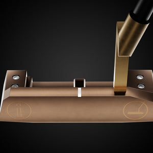 Blade Legacy Putter – toe view | Incred Golf custom putter