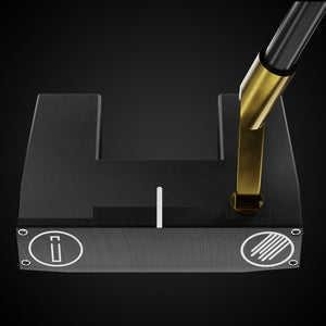 Rainmaker Legacy ON Putter – address view | Incred Golf custom putter