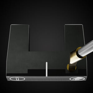 Rainmaker Legacy ON Putter – toe view | Incred Golf custom putter