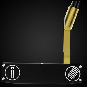 Rainmaker Legacy OS Putter – sole view | Incred Golf custom putter