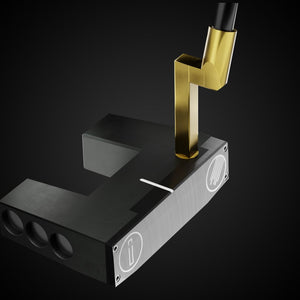 Rainmaker Legacy OS Putter – top view | Incred Golf custom putter
