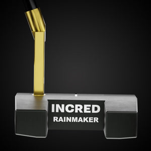 Rainmaker Legacy OS Putter – heel view | Incred Golf custom putter