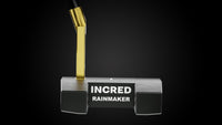 Rainmaker Legacy OS Putter – heel view | Incred Golf custom putter