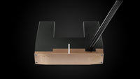 Rainmaker Legacy DS Putter – face-down balance position | Incred Golf custom putter