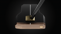 Incred Golf RFB Black Mallet putter — face-down balanced flagship mallet with line alignment bracket (view 5 of 13)
