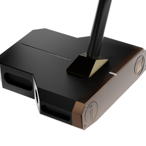 Incred Golf RFB Black Mallet putter — face-down balanced flagship mallet with line alignment bracket (view 6 of 13)