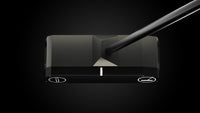 RFB Star Putter – address view | Incred Golf custom putter