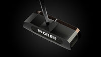 RFB Star Putter – toe view | Incred Golf custom putter
