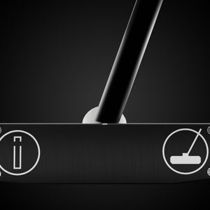 RFB SK1 Putter – address view | Incred Golf custom putter