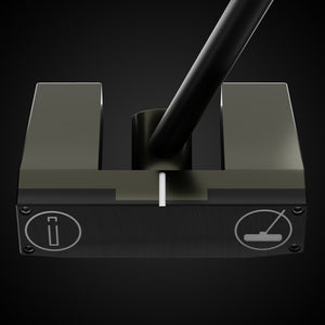 RFB SK1 Putter – sole view | Incred Golf custom putter