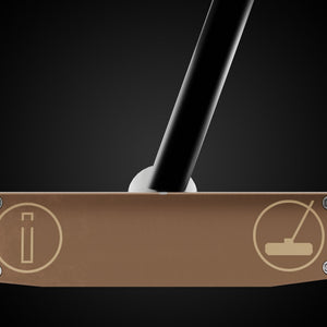 RFB SK1 Putter – hosel detail | Incred Golf custom putter