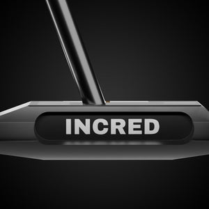 Blade CS Putter – face-down balance position | Incred Golf custom putter