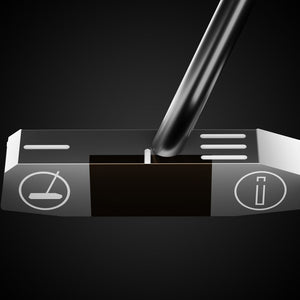 Blade CS Putter – address view | Incred Golf custom putter