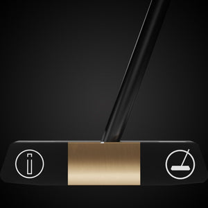 Starship UFO Putter – sole view | Incred Golf custom putter