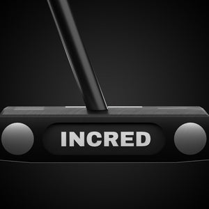 Starship UFO Putter – top view | Incred Golf custom putter