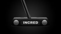 Starship UFO Putter – top view | Incred Golf custom putter
