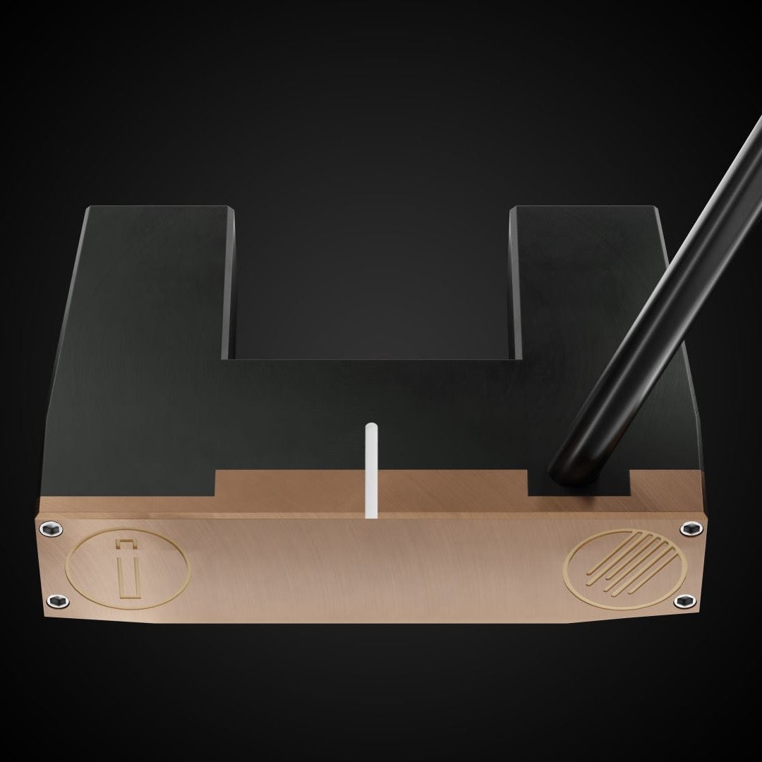 Incred Golf Rainmaker Legacy putter — face-on view