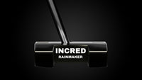 Rainmaker X CS Putter – top view | Incred Golf custom putter