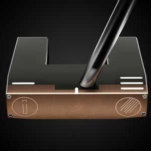 Rainmaker X CS Putter – toe view | Incred Golf custom putter