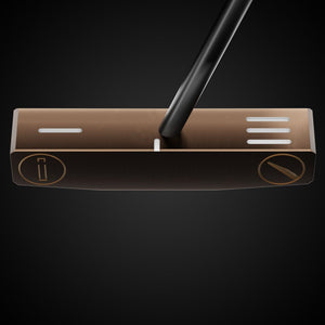 Razor CS Putter – face-down balance position | Incred Golf custom putter