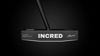 Razor CS Putter – heel view | Incred Golf custom putter